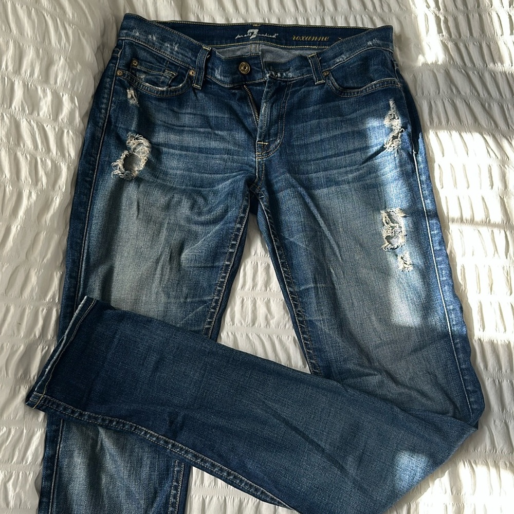 Vintage ripped jeans